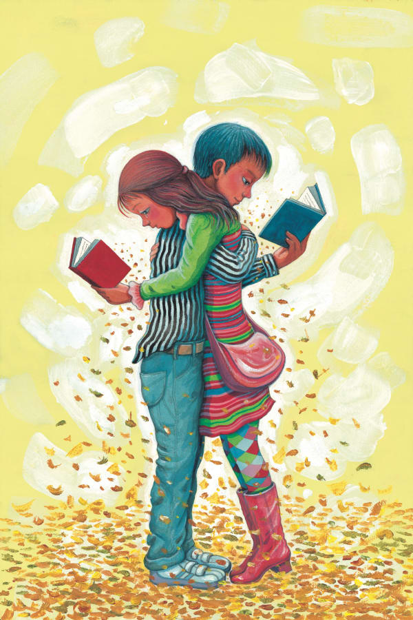 幾米 Jimmy LIAO, 相擁 Embrace, 未紀年 n.d.