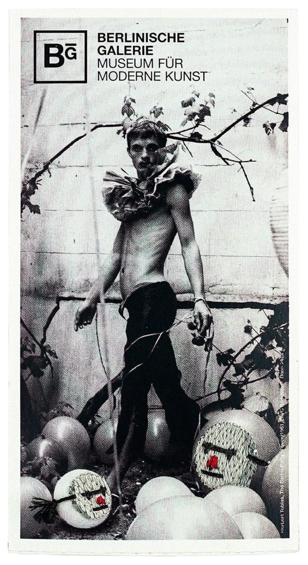 劉正堃 Abei LIU 亂入系列- Maskboy亂入BG MUSEUM 門票 Maskboy on BG MUSEUM ticket, 2017 棉線／紙 Thread on paper 6 x 3 1/4 in 15.2 x 8.1 cm