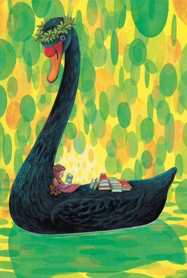 幾米 Jimmy Liao, 黑天鵝 Black Swan, 未紀年 n.d.