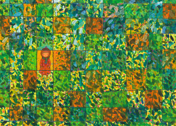 幾米 Jimmy LIAO, 保護色 Camouflage, 未紀年 n.d.