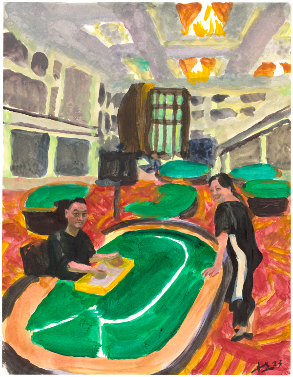 刘小东 LIU Xiaodong, 试局 Practice Round, 2023