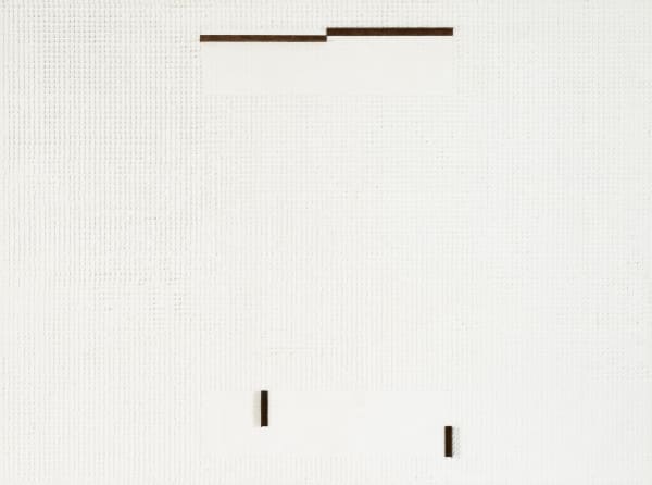 莊普 TSONG Pu 眨眼 Winks, 2016 紙、壓克力顏料、粉彩、鋁製品/畫布 Paper, acrylic, pastel and aluminum on canvas 97 x 130 cm