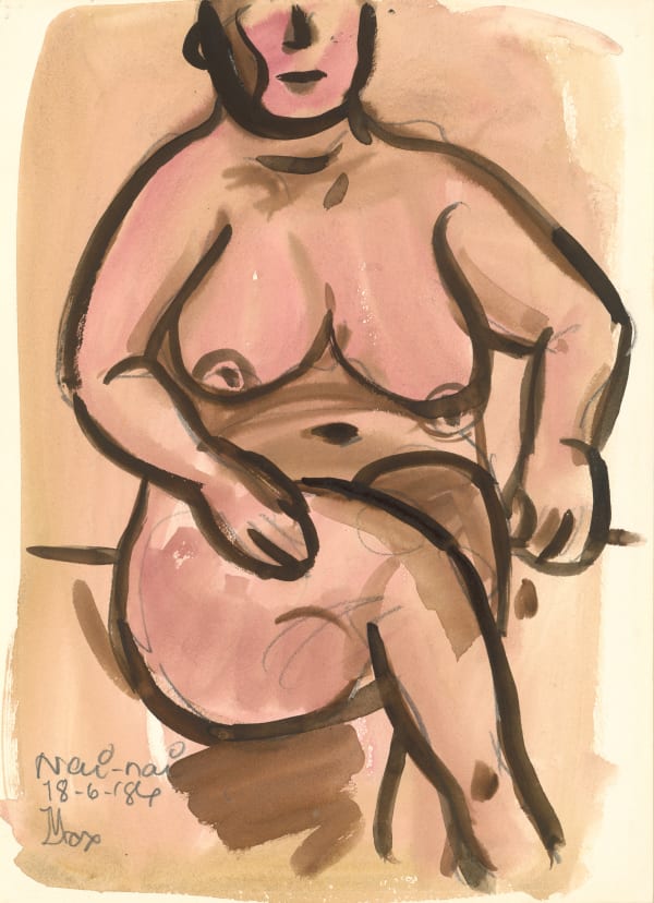 劉其偉 Max LIU, 裸女 Nude, 未紀年