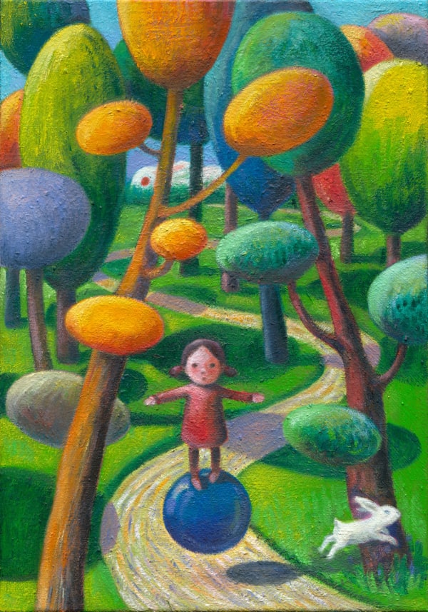 幾米 Jimmy LIAO, 翻滾吧，樂園 Jump in the Paradise, 2024