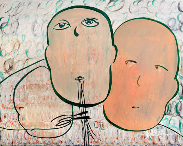 蕭筑方 HSIAO Chu-Fang, 吸 Eating Noodles, 2024