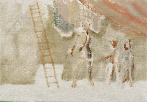 鄭農軒 CHENG Nung Hsuan, 信使 十八 (草圖) Messenger No.18 (Sketch), 2023