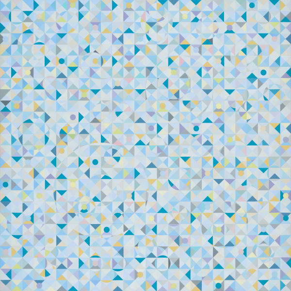莊普 TSONG Pu 藍星 Blue Star, 2020 壓克力顏料/畫布 Acrylic on canvas 130 x 130 cm