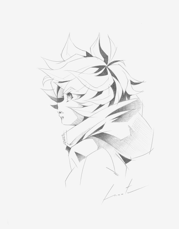 松浦浩之 Hiroyuki MATSUURA Windy Bunny 2022 (Toy), 2023 鉛筆/紙 Pencil on paper 41 x 31.8 cm