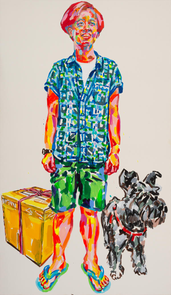 曲家瑞 Kristycharay, V与狗 V and BB, 2019