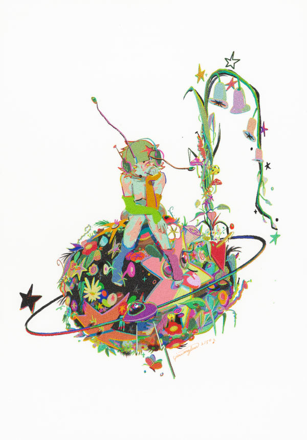 李冠王真 LIKUANZHEN 音樂園 You Are Shine as Music, 2023 藝術微噴／平光無酸藝術紙 Giclée on canson Rag Photographique 50 x 35 cm Edition of 50