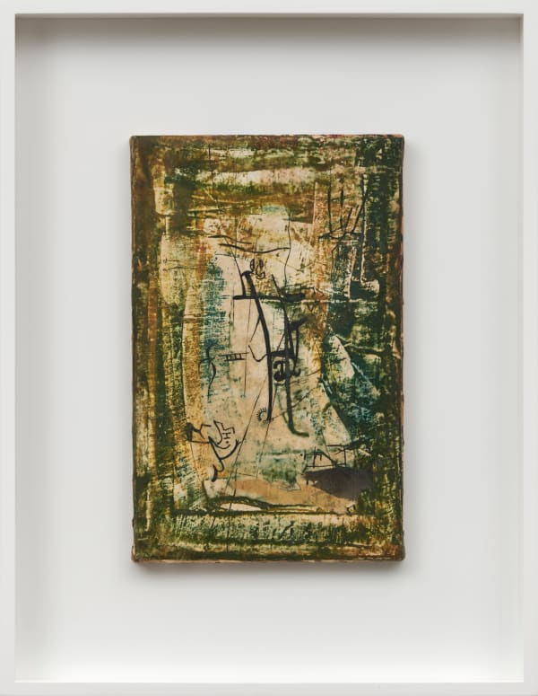 李元佳 LI Yuan-chia 無題 Untitled, 1958 油彩/畫布 Oil on canvas 13 3/8 x 8 5/8 in 34 x 22 cm
