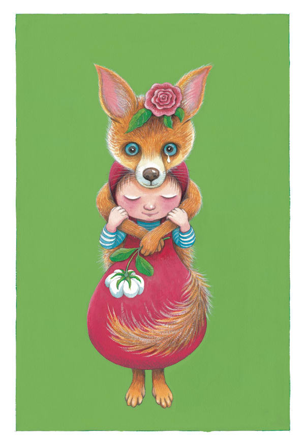 幾米 Jimmy Liao, 狐狸的花 Fox's Flower, 2016