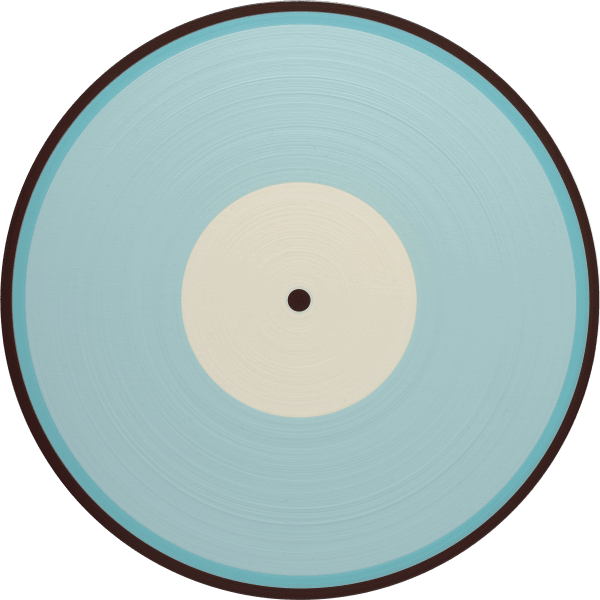 陳怡潔 CHEN Agi 角落生物蜥蜴(恐龍)的旋轉肖像 Sumikko Gurashi_Tokage, 2021 壓克力顏料/木板 Acrylic on wood 15 3/4 x 15 3/4 in 40 x 40 cm