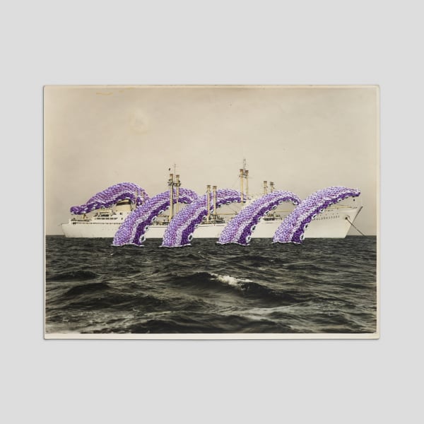 劉正堃 Abei LIU, 亂入系列- Photo of the Halberstadt from Warnemünde, taken by Schäfer , 2025