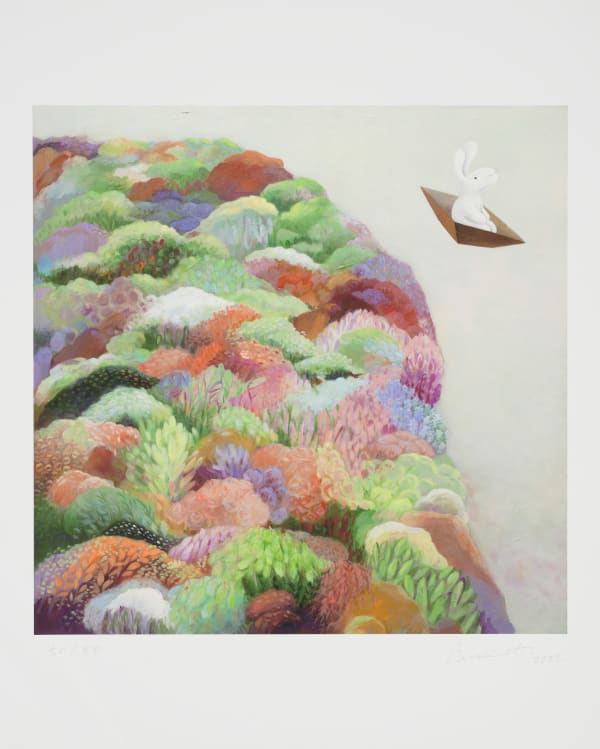 黃本蕊 Benrei HUANG, 終極桃花源就在眼前，但你得睜開眼去看！ The only peach blossom spring you ever need-if only you had the eye to see, 2022