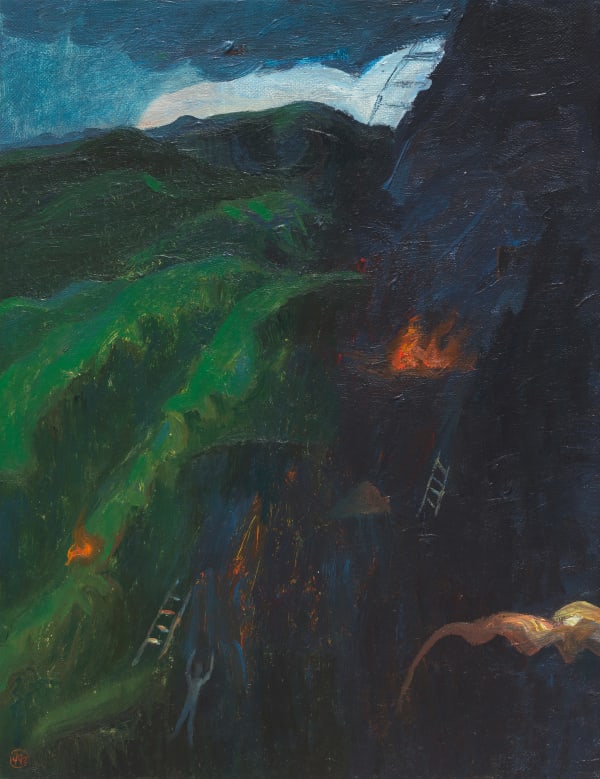 王萬春 Wan-chun WANG, 梯 Ladder, 1992