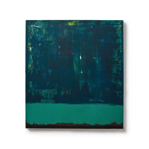 洪藝真 Yi-Chen HUNG 無題 Untitled, 1997 壓克力顏料/畫布 Acrylic on canvas 19 1/8 x 16 7/8 x 1 7/8 in 48.5 x 43 x 4.7 cm