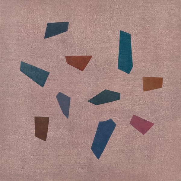 吳東龍 Wu Tung-Lung 符號-141 Symbol-141, 2020 油彩/畫布板 Oil on canvas board 46 1/8 x 46 1/8 in 117 x 117 cm