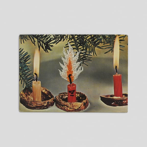 劉正堃 Abei LIU, 亂入系列- 70s Christmas Card from Czech Republic MaskFam face on 70s Czech Republic Vánoční Pozdrav, 2025