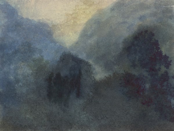 鄭帛囪 CHENG Po-Tsung 無題 Untitled, 2013-2022 水彩、原子筆、油漆筆、立可白(帶)/便條紙 Watercolor, ball pen, marker, white-out on note paper 3 x 4 in 7.6 x 10 cm