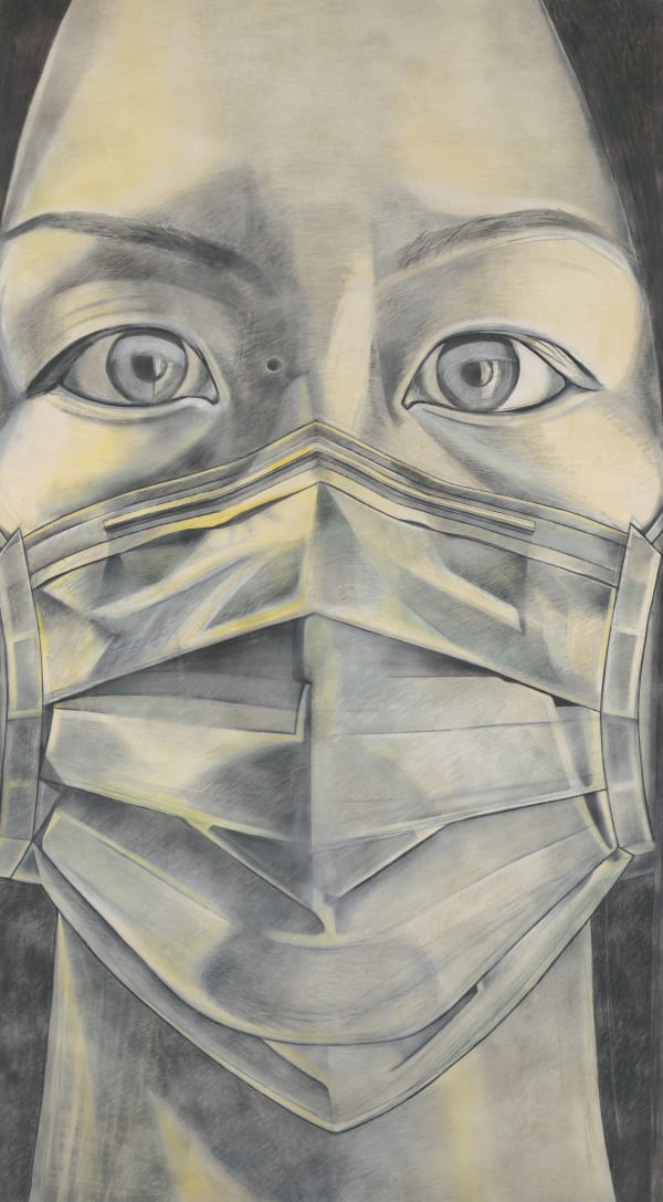 曲家瑞 Kristycharay, 自画像 - 凝视 Self portrait - Gaze, 2003-2004