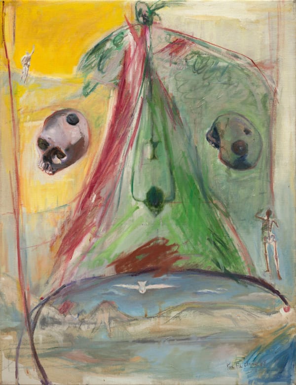 顧福生 Fu-Sheng KU 天意 God's Will, 1968 油彩／畫布 Oil on canvas 25 5/8 x 19 3/4 in 65 x 50 cm