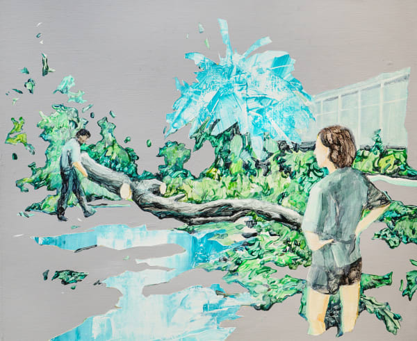 李明剛 LEE Ming Kang, 樹倒 Timber, 2022