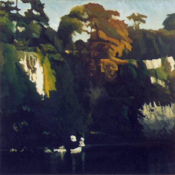 陳建中 CHAN Kin-Chung, 碧素蒙公園之七 Parc Buttes Chaumont No.7, 1989