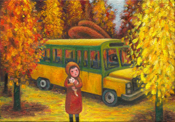 幾米 Jimmy LIAO, 當楓葉在秋天時成了思念，我抱著你 When Maple Leaves Become Longing in Autumn, I Hold You in My Arms, 2024