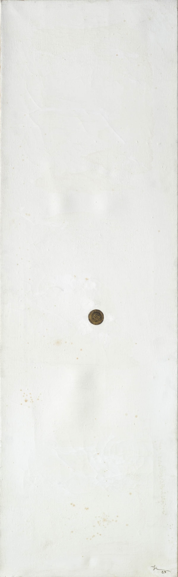 李元佳 LI Yuan-chia 98-09, 1962-1964 油彩/畫布 Oil on canvas 51 1/8 x 15 3/4 in 130 x 40 cm