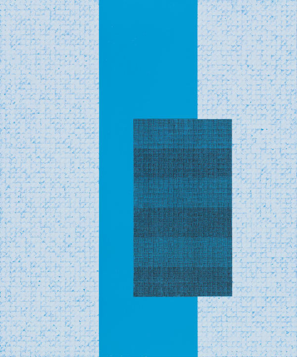 莊普 TSONG Pu 遊夢 Walking Dream, 2022 壓克力顏料、代針筆/畫布 Acrylic and pigment pen on canvas 28 1/2 x 23 7/8 in 72.5 x 60.5 cm