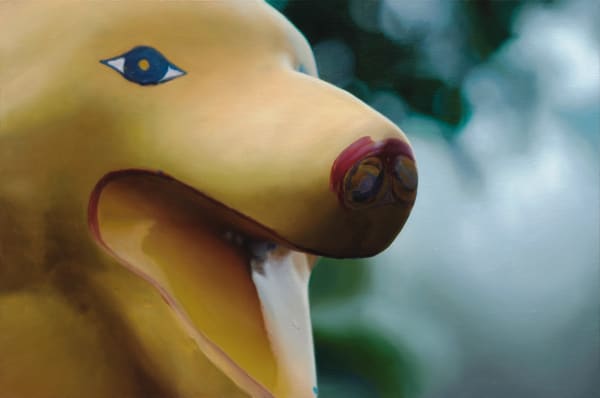 林彥瑋 LIN Yen Wei 就是喜歡你這樣 20 Just Like the Way You Are 20, 2014 油彩／畫布 Oil on canvas 38 1/4 x 57 1/8 in 97 x 145 cm