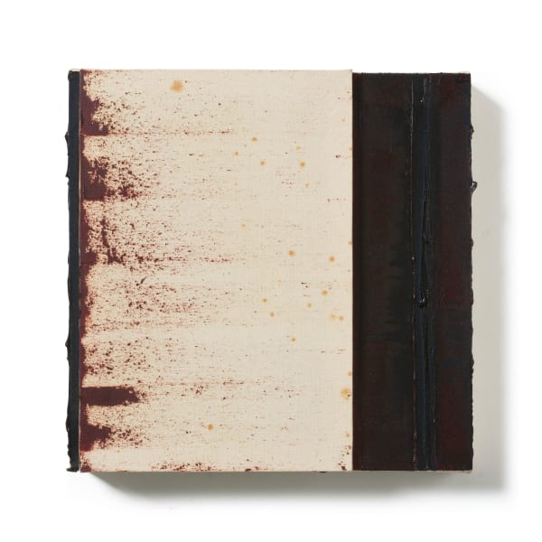 洪藝真 Yi-Chen HUNG 無題 Untitled, 約1997-2000 壓克力顏料/畫布 Acrylic on canvas 11 3/4 x 11 3/4 x 2 1/8 in 30 x 30 x 5.5 cm
