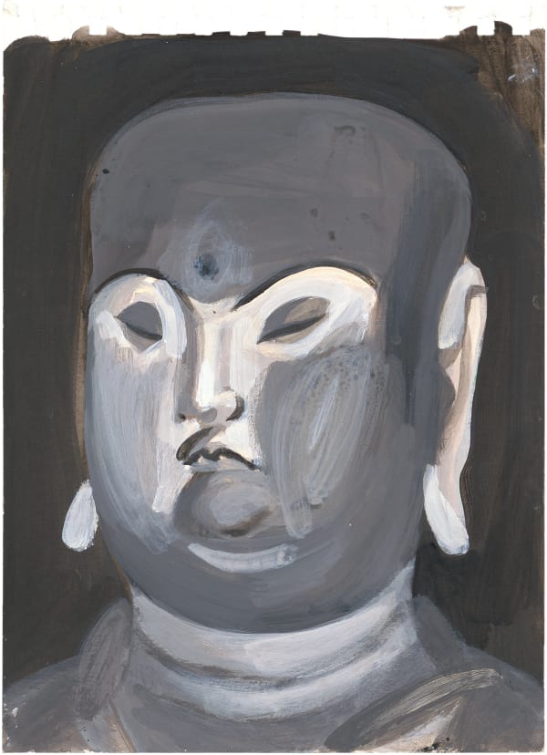 張安 ZHANG An, 文化考察期間的寫生之十五 Painting from Life during a Cultural Study Tour 15, 2017