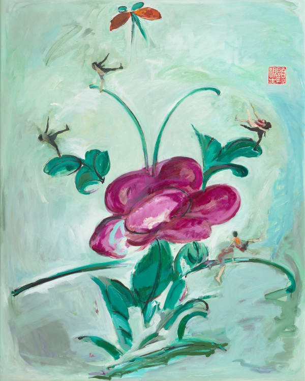 顧福生 Fu-sheng KU, 春祭 Rite of Spring, 1988