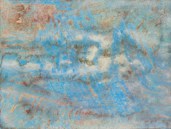 鄭帛囪 CHENG Po-Tsung 無題 Untitled, 2013-2022 水彩、原子筆、油漆筆、立可白(帶)/便條紙 Watercolor, ball pen, marker, white-out on note paper 3 x 4 in 7.6 x 10 cm