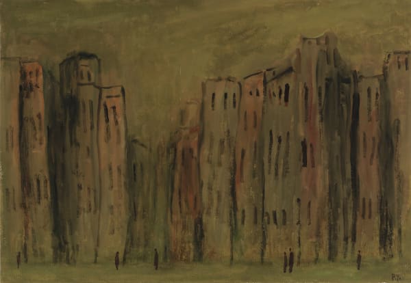 王攀元 WANG Pan-Yuan, 倥傯 Pressing Urgency, 1989