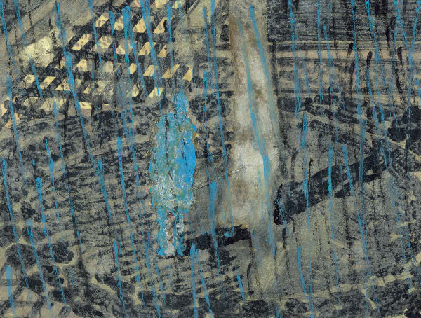 鄭帛囪 CHENG Po-Tsung 無題 Untitled, 2013-2022 水彩、原子筆、油漆筆、立可白(帶)/便條紙 Watercolor, ball pen, marker, white-out on note paper 3 x 4 in 7.6 x 10 cm