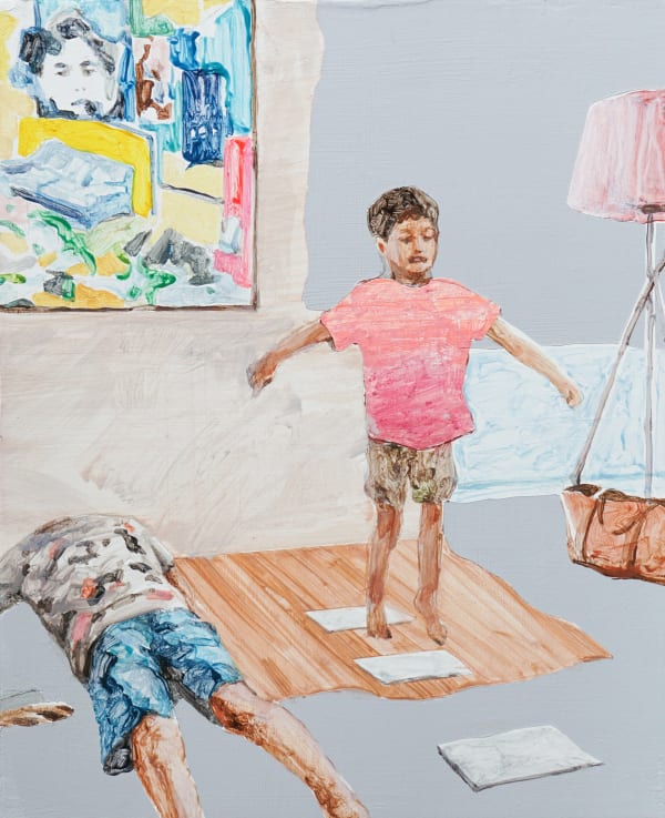 李明剛 LEE Ming Kang, 跳格子 Hopscotch, 2022