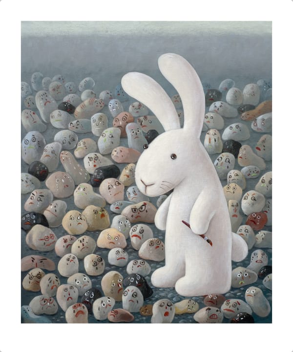 黃本蕊 Benrei HUANG, 我的塗鴉，把全世界都畫哭了！ I am guilty of painting the whole world crying, 2012