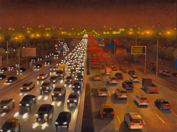 張安 ZHANG An, 城市星光Starlight in the City, 2020