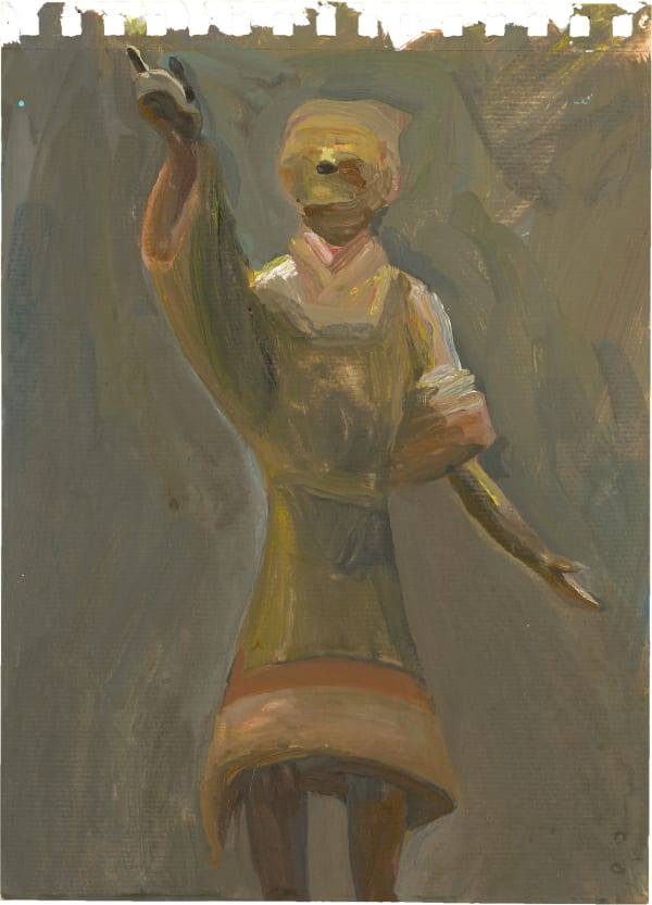 張安 ZHANG An, 文化考察期間的寫生之十二 Painting from Life during a Cultural Study Tour 12, 2017