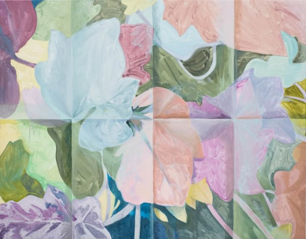 徐佳寧 Chia-Ning HSU, 打開一張折過的紙 Open a Folded Paper, 2022