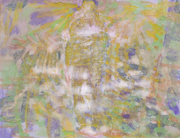 鄭帛囪 CHENG Po-Tsung 無題 Untitled, 2013-2022 水彩、原子筆、油漆筆、立可白(帶)/便條紙 Watercolor, ball pen, marker, white-out on note paper 3 x 4 in 7.6 x 10 cm