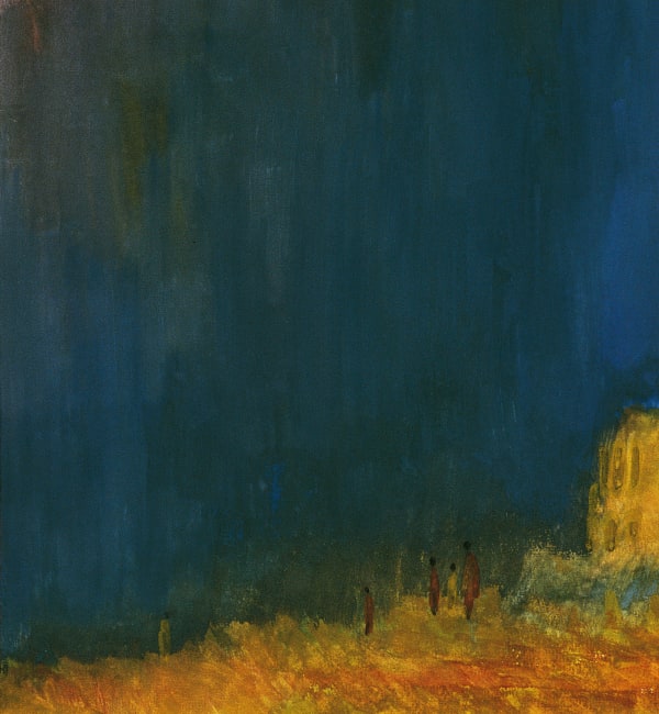 王攀元 WANG Pan-Yuan, 海邊 Seaside, n.d.