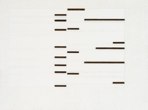 莊普 TSONG Pu 地景化 Landscape Formation, 2016 紙、壓克力顏料、粉彩、鋁製品/畫布 Paper, acrylic, pastel and aluminum on canvas 97 x 130 cm