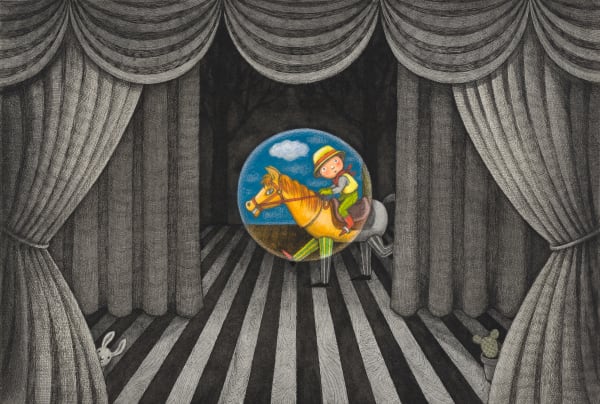 幾米 Jimmy Liao, 微笑的魚-3 A Fish That Smiled at Me-3, 2022