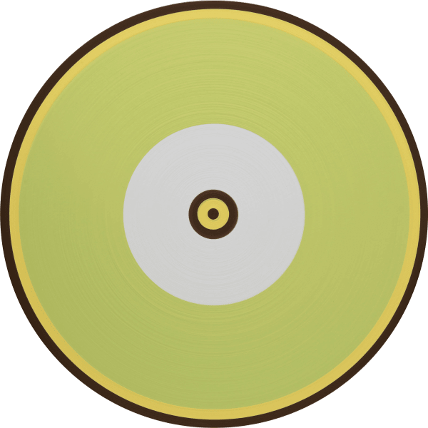 陳怡潔 CHEN Agi 角落生物企鵝?(河童)的旋轉肖像 Sumikko Gurashi_Penguin?, 2021 壓克力顏料/木板 Acrylic on wood 15 3/4 x 15 3/4 in 40 x 40 cm