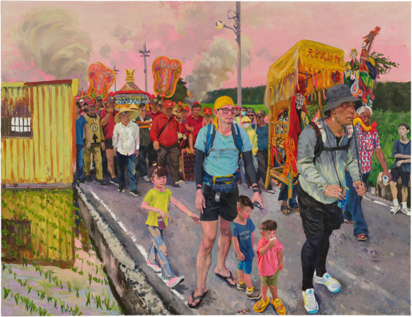 刘小东 LIU Xiaodong, 日巡 Daytime Patrol, 2024