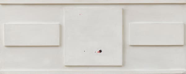 李元佳 LI Yuan-chia 2+2=0, 1965 油彩/木板 Oil on board 12 x 30 1/4 in 30.5 x 77 cm